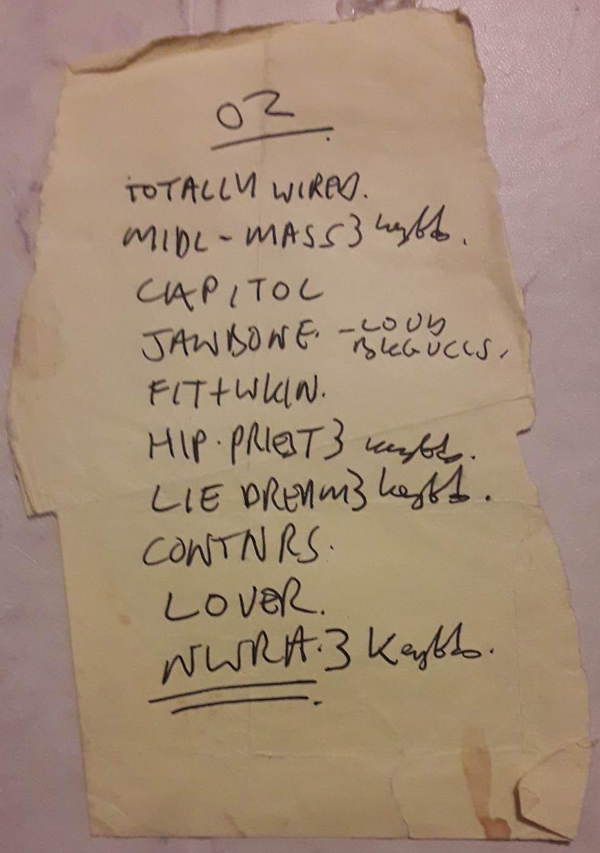 setlist